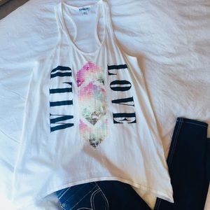 EXPRESS wild love top